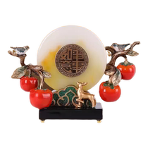 Modern light luxury high-end wine cabinet ornaments lucky cat living room TV cabinet sideboard decoration housewarming gift
