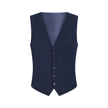 Wool mulberry silk vest diconi