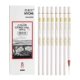 NYONI colored charcoal pen white charcoal pen brown black art student special professional grade white charcoal sketch tool carbon pencil sketch pen beginner hand-painted highlight brush drawing