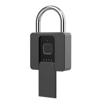 Empreinte digitale Fingerprint Padlock Anti-vol extérieur étanche à lextérieur étanche Rustproof Home Rural Gate Yard Door Mot de passe Door Lock