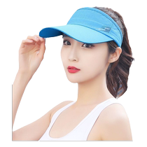2024 new version of outdoor sports sunshade mens baseball cap summer womens hat extended brim sun protection empty top hat