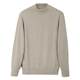 Wool half turtleneck pullover 12-pin base sweater