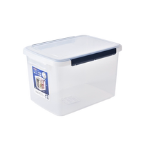 Japan ASVEL flour storage box household rice bucket sealed box insect-proof and moisture-proof rice box flour storage tank plastic