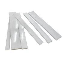 White pp plastic long strips nylon wear-resistant squares pe square strips pvc hard glue square rods waterproof insulating sheet customization
