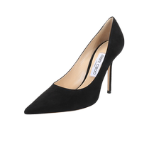 (Self-operated) Jimmy Choo womens suede pointed-toe high heels LOVE 100 BWJ