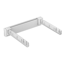 Kitchen garbage rack garbage bag holder foldable plastic hanger trash can support rack wall-mounted storage rack