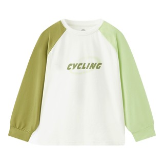 Mqd children's clothing children's bottoming shirt 2025 spring new boys' mandarin duck sleeve long-sleeved t-shirt