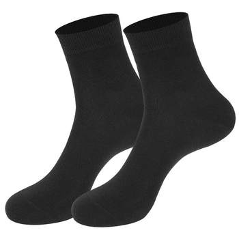 Langsha antibacterial and deodorant men's pure cotton mid-calf socks