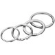 High-end 304 stainless steel key ring ring
