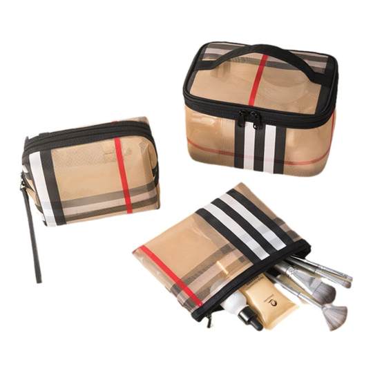 Makeup bag large waterproof travel toiletries storage bag