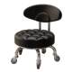Children's toddler stool, household pulley low stool, round stool, beautiful seam low stool, small bench, foot bath stool, shoe changing stool