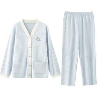 【柔柔棉】红豆睡衣女春秋季长袖纯棉可爱小狗抗菌防螨家居服套装