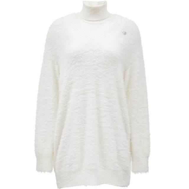 ONLY mohair short knitted dress