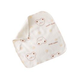 ຜ້າເຊັດນໍ້າລາຍເດັກນ້ອຍ knitted cotton feeding handkerchief newborn supplies baby face towel small square towel newborn