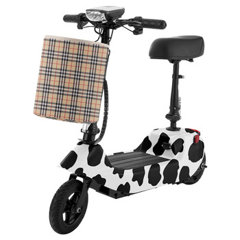 Sidino's new electric scooter, mini small folding electric scooter, student transportation, adult men's and women's battery scooter