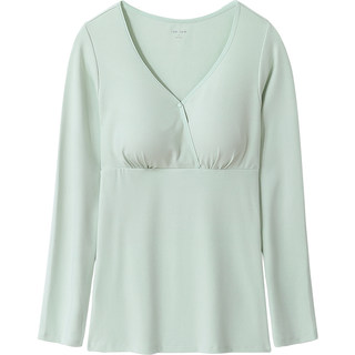 Momjane vêtements de maternité d'allaitement en pur coton avec coussinets d'allaitement