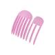 Wind-shaped comb pad hairpin high crown hair fluffy artifact