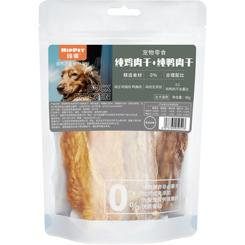 Hi-Pei Dog Snacks No Additives ໄກ່ ແລະ ເປັດ ຊີ້ນສັດບໍລິສຸດ ປະສົມ Teddy Golden Retriever ຜູ້ໃຫຍ່ ຫມາແຂ້ວ Molar ໂພຊະນາການແລະສຸຂະພາບ