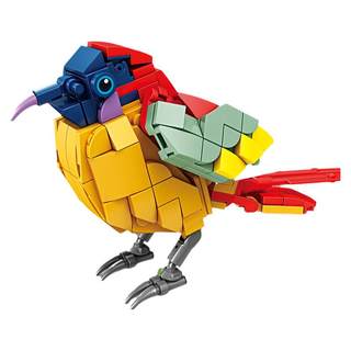 Popular Science Building Blocks, Insects and Birds Assembling Toys