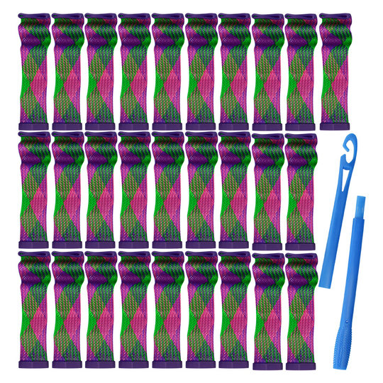 Curly hair artifact: you can wear lazy egg roll instant noodle head when sleeping