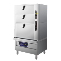 Mengshi seafood steaming cabinet commercial electric steamer large intelligent steaming cabinet hotel catering equipment fully automatic steam