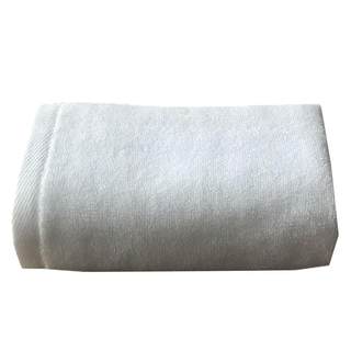 白毛巾纯棉酒店宾馆美容院皮肤管理加大成人加厚面巾定制logo绣字