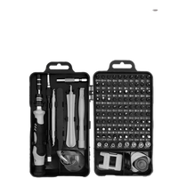 Screwdriver Suit Mobile Phone Notebook PC Professional Repair Dismantling Machine Tool Home Multifunction Clear Grey Small Driver