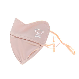 Children's sunscreen mask ice silk summer UV protection