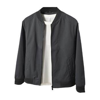Baseball collar jacket autumn and winter loose pocket decoration