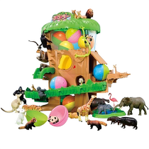 (Self-operated) TOMY Dome Anlia GuluGulu Animal Gachapon Tree Simulation Model Toy