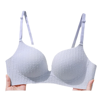 Catman Seamless Underwear for Women Push Up Small Breasts to Show Bigger Side Breasts Anti-Sagging Lift Sexy Wireless Bra for Women