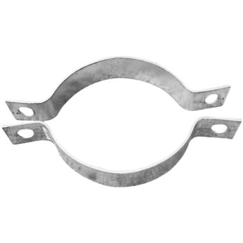 Telephone pole hoop flat iron galvanized double semicircle reinforced