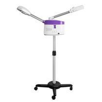 Hot and cold dual spray facial steamer hot spray instrument beauty salon special hydration open pores hot and cold spray machine beauty instrument