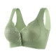 Mother's underwear, middle-aged and elderly comfortable front button bra