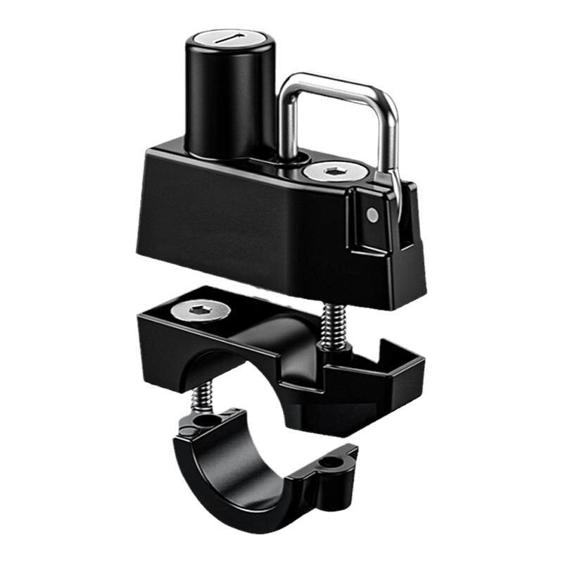 Electric car motorcycle helmet lock anti-theft and anti-theft fixing safety helmet lock hook special lock battery car hat lock