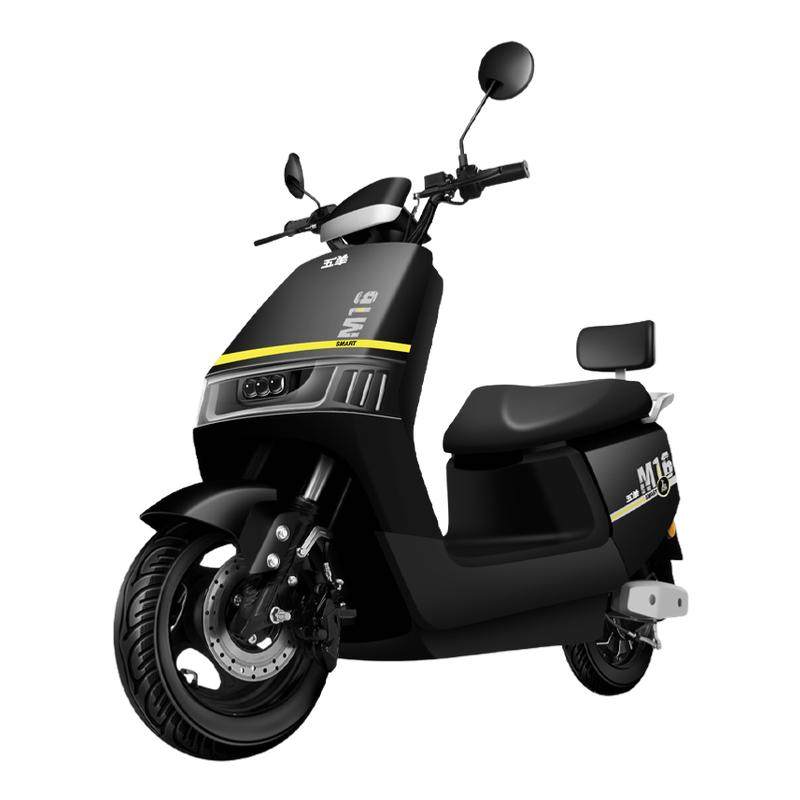 Wuyang M16 black gold graphene battery electric motorcycle