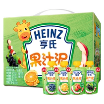 Henz Fruit Mud 14 sacs de boîte cadeau de jus bébé fruit boue nutritionnelle