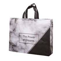 High-end clothing store handbag non-woven womens clothing gift bag plastic environmentally friendly shopping waterproof bag customization