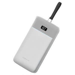 适用于酷态科25号超级电能块SE保护套120W自带线充电宝便携25000mAh移动电源硅胶套防摔耐脏真机开模防划蹭