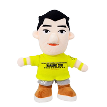 YONEX Yunieks badminton ornament Lin Dan Li Zongwei Nanjing World Championships Gong Tsai 8021 Puppets