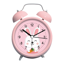 Rabbit small alarm clock wake-up artifact for girls cute student alarm clock childrens clock 2024 new style
