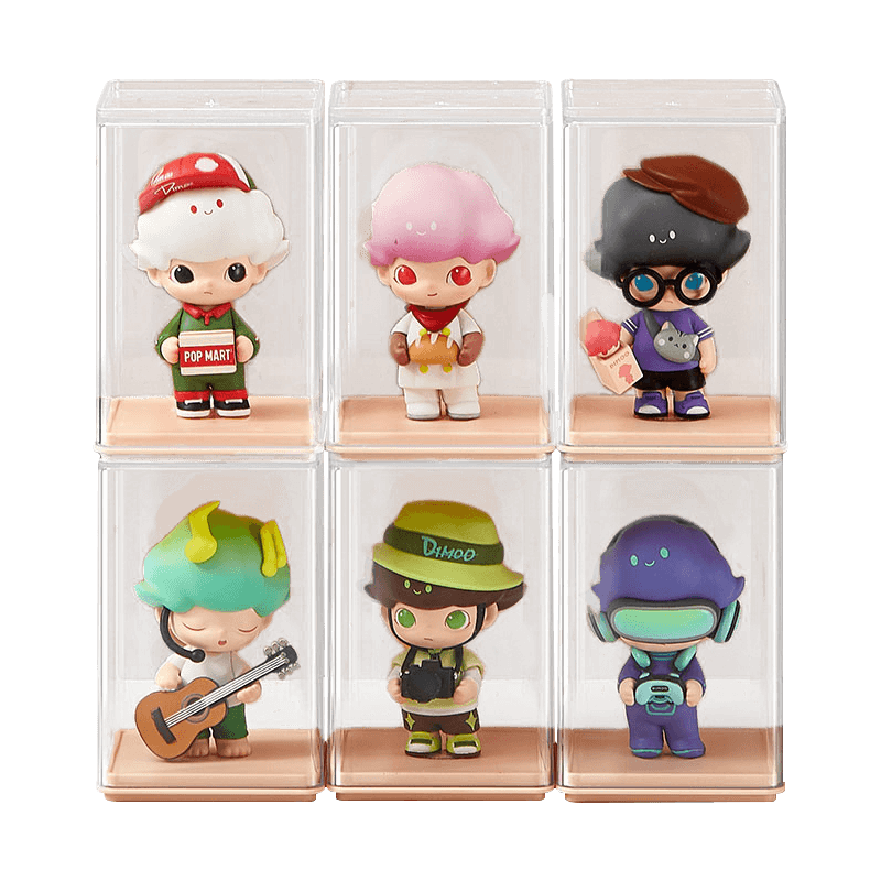 Blind box storage display stand high definition transparent