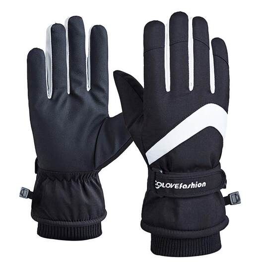 Cotton ski gloves for men and women winter