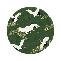 (Self-operated) KENZAKI Kenzaki carpet living room 2024 bedroom bedside carpet round green childrens room