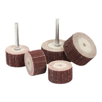 Domineering hand handle hundred pages polishing wheel