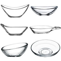 (Self-operated) Pasha Paqi imported glass sauce vinegar soy sauce seasoning dish dish creative pickle dish