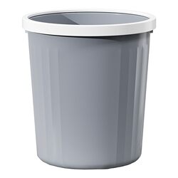 ins Wind-Resistant Trash Can for Home Use, Large Capacity, Suitable for Living Room, Kitchen, Bedroom, Bathroom, Toilet, Office, with a Press Ring Paper Basket