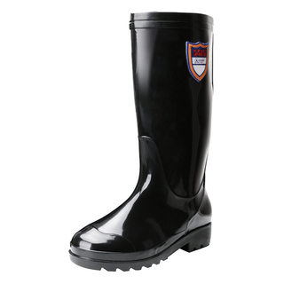 Всесезонные водонепроницаемые и нескользящие рабочие дождевые сапоги strongman до середины икры.