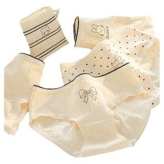 A类女童纯棉内裤女孩初中学生少女生中大童抗菌三角裤12周岁以上