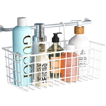 Bathroom storage basket bathroom hanging basket storage rack